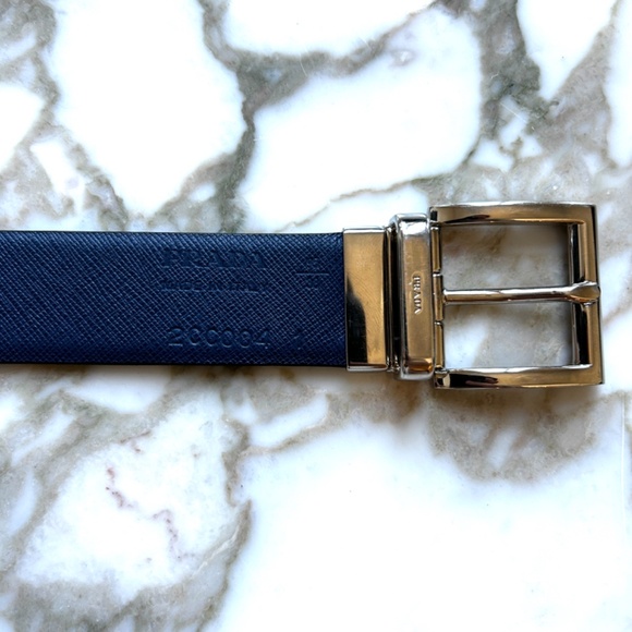REVERSIBLE PRADA BELT - WORN ONCE - Picture 3 of 5